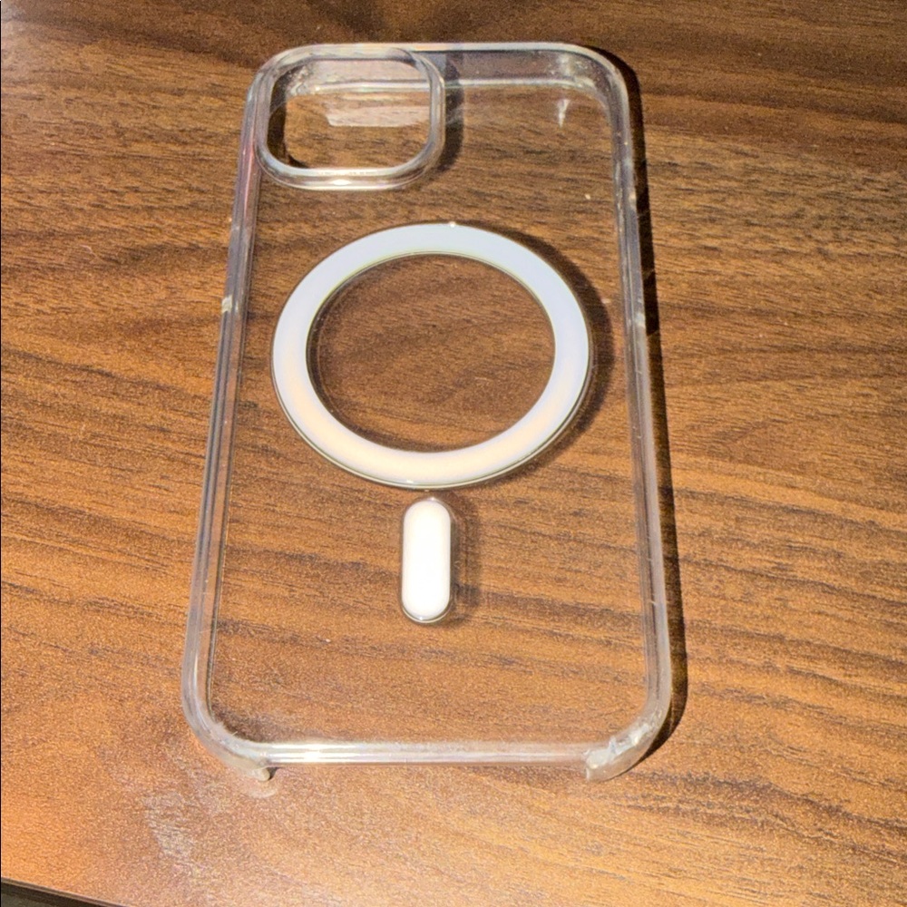 Clear Magnetic Phone Case for iphone 15
